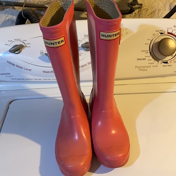 Hunter | Shoes | Pink Knee Hunter Rain 
